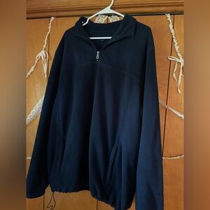 Croft & Barrow Navy Zip Up Sweater